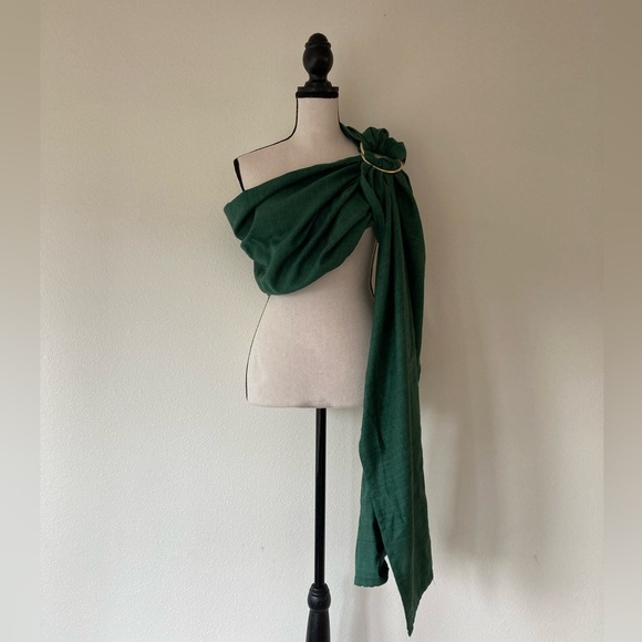 SAKURA BLOOM | Maven Silk 🌲Ring Sling “woodland” - Picture 3 of 10